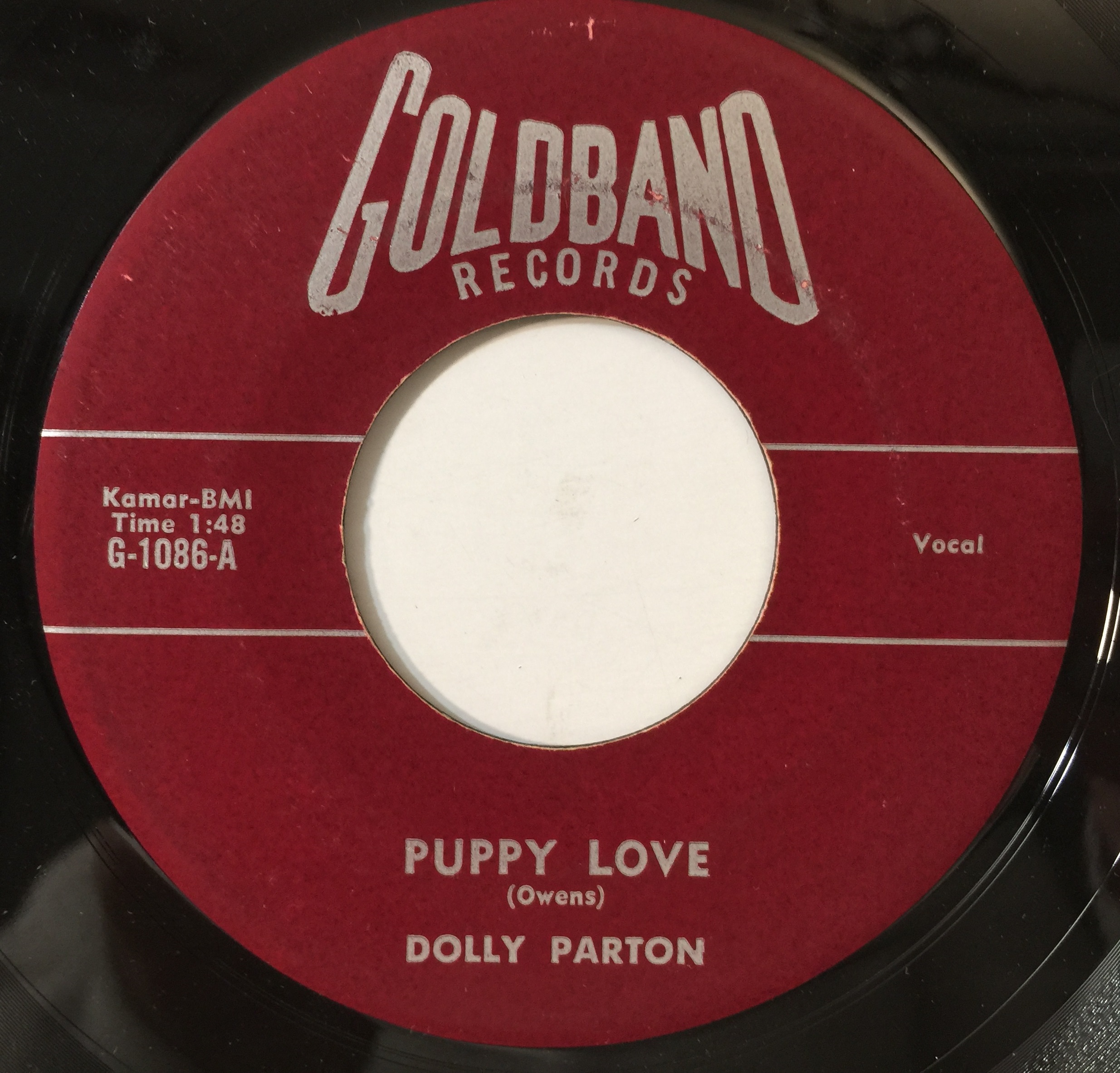 Lot 146 - DOLLY PARTON - PUPPY LOVE/ GIRL LEFT ALONE 7