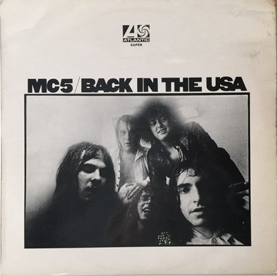 Lot 176 - MC5 - BACK IN THE USA LP (ORIGINAL UK COPY - ATLANTIC 2400016)