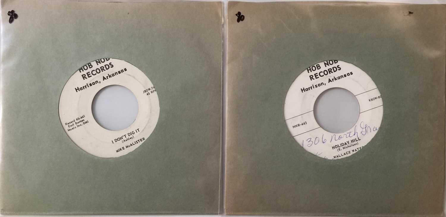 Lot 168 - HOB NOB RECORDS - ROCKABILLY 7" RARITIES