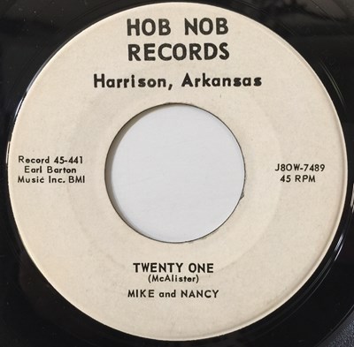 Lot 168 - HOB NOB RECORDS - ROCKABILLY 7" RARITIES