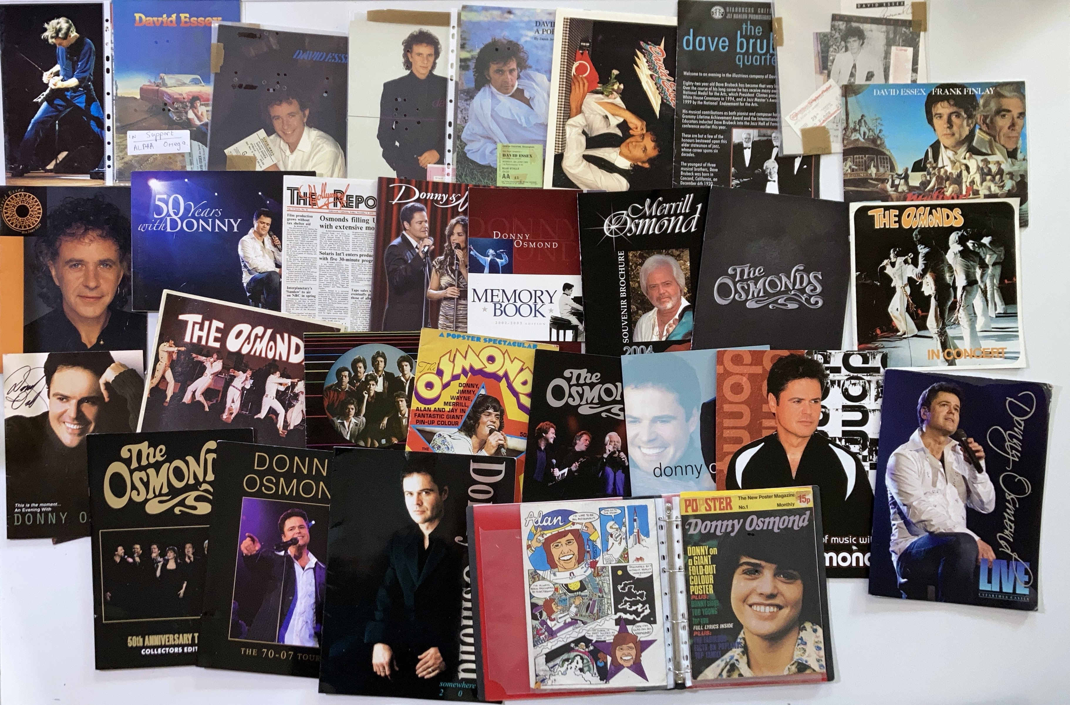 Lot 187 - ROCK & POP PROGRAMMES.