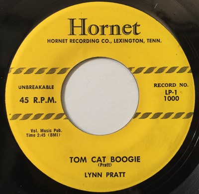 Lot 171 - LYNN PRATT - TOM CAT BOOGIE/ AT NIGHT TIME 7" (ROCKABILLY - HORNET 1000)