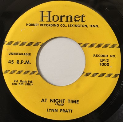 Lot 171 - LYNN PRATT - TOM CAT BOOGIE/ AT NIGHT TIME 7" (ROCKABILLY - HORNET 1000)