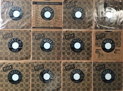 Lot 226 - DECCA - EARLY 7" PACK (R&R/ ROCKABILLY ETC)