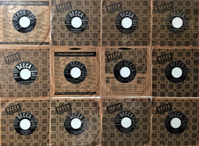 Lot 226 - DECCA - EARLY 7" PACK (R&R/ ROCKABILLY ETC)