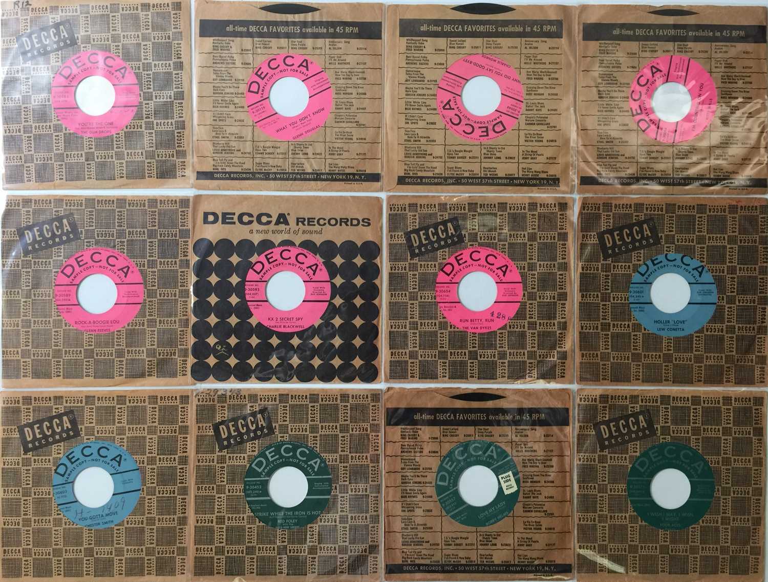 Lot 227 DECCA 7" COLLECTION
