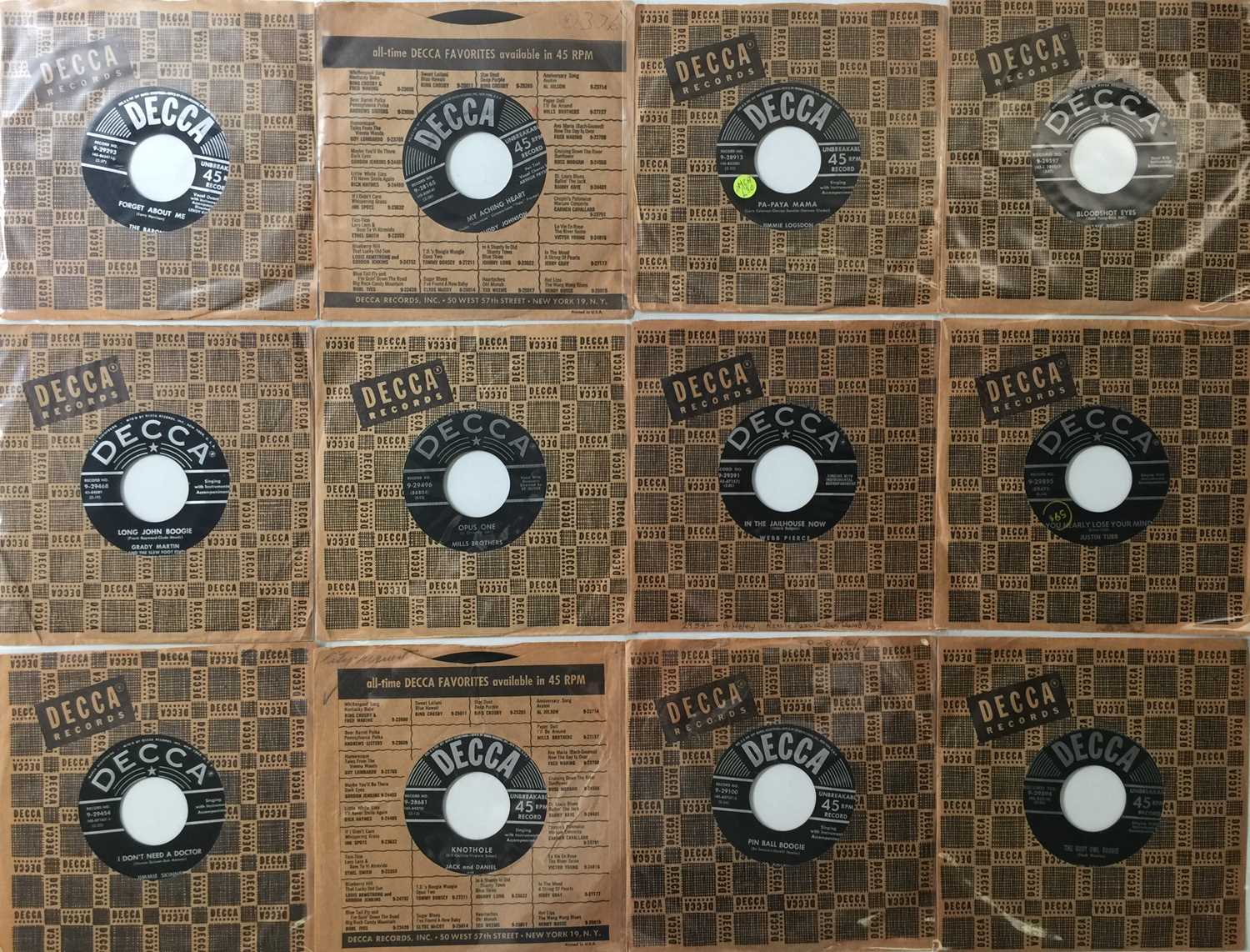 Lot 228 - DECCA - 7" COLLECTION