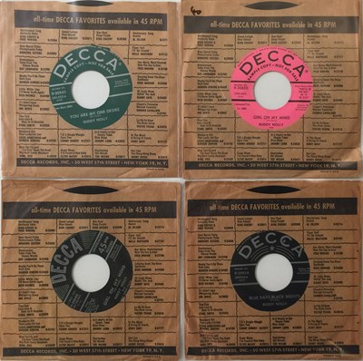 Lot 235 - BUDDY HOLLY - 7" DECCA RARITIES