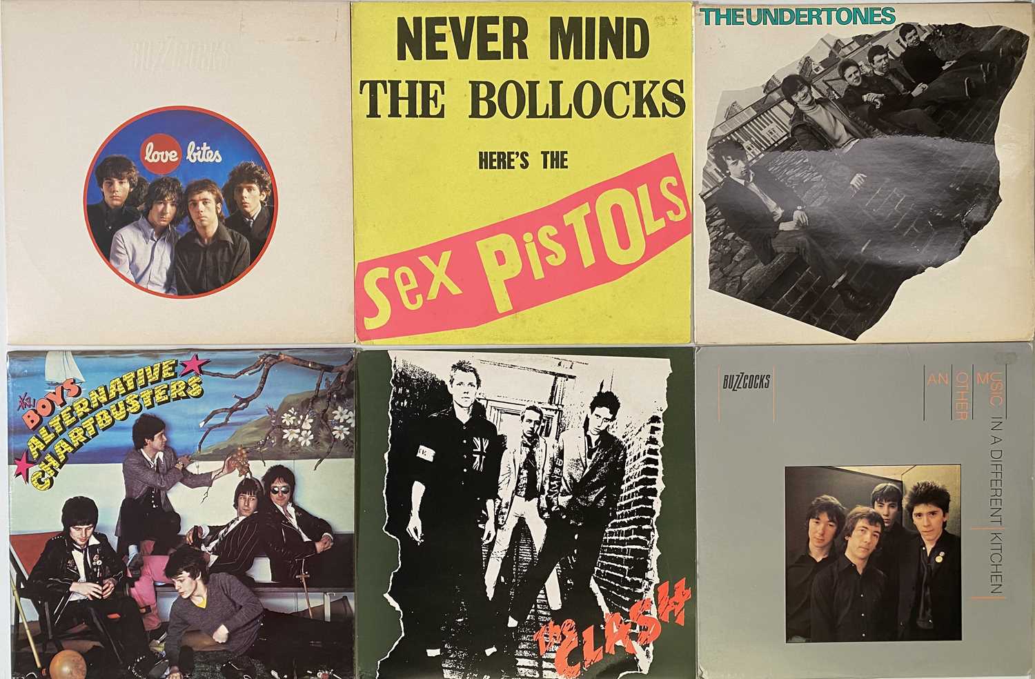 First Wave Punk Lot 182 - UK PUNK - CLASSIC FIRST WAVE LPs