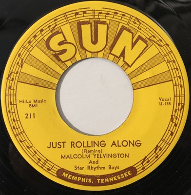Lot 246 - MALCOLM YELVINGTON - DRINKIN' WINE SPODEE-O-DEE 7" (ROCKABILLY - SUN 211)