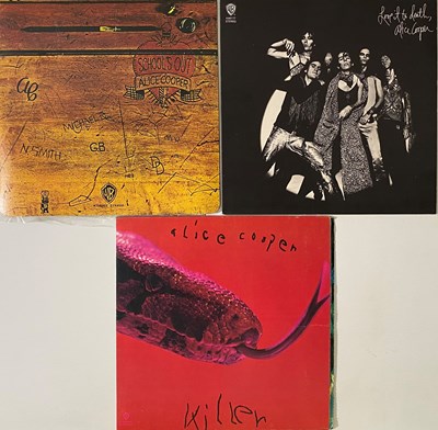 Lot 188 - ALICE COOPER - LP/7" COLLECTION