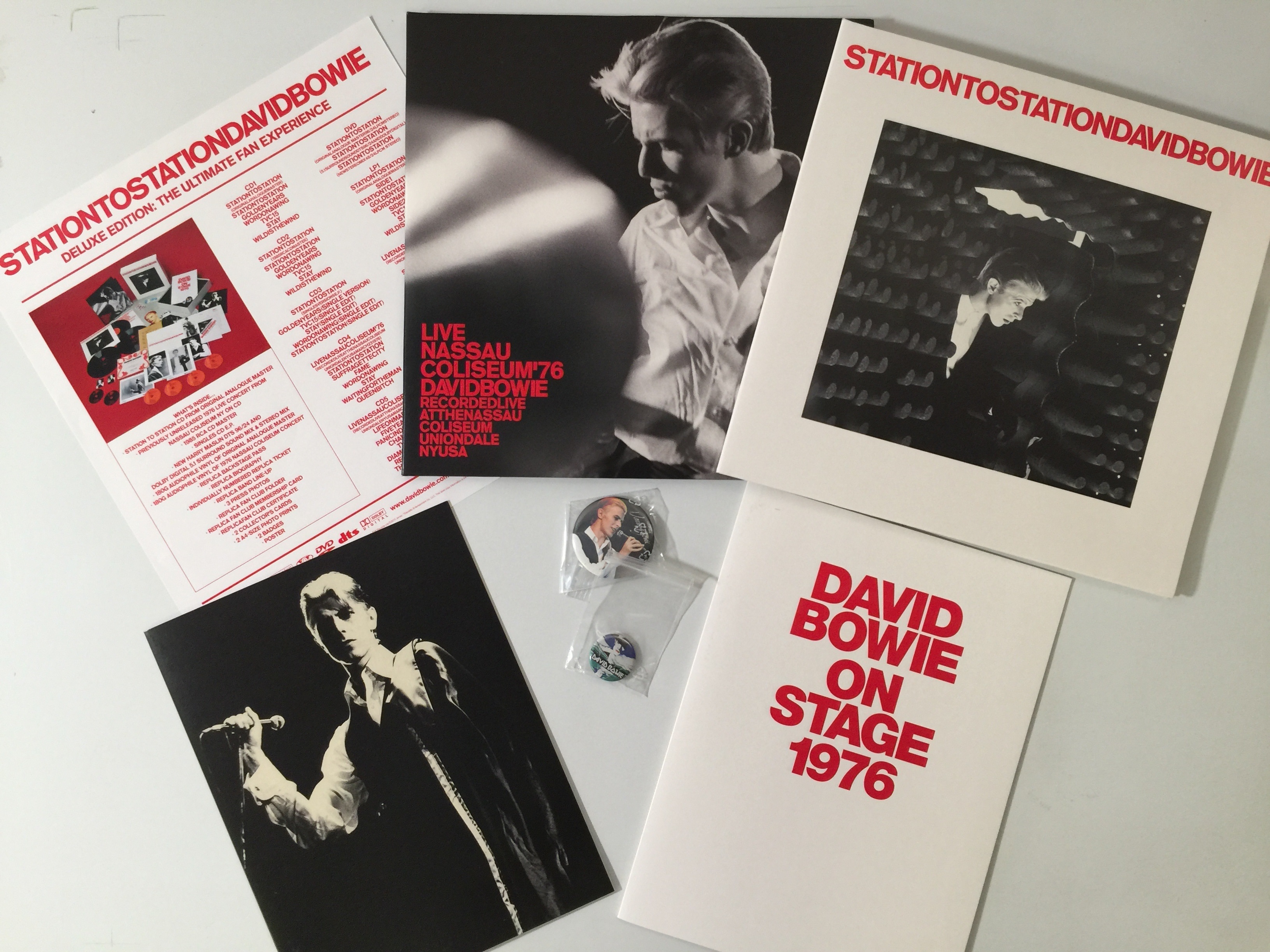 Lot 676 - DAVID BOWIE - STATION TO STATION BOX SET