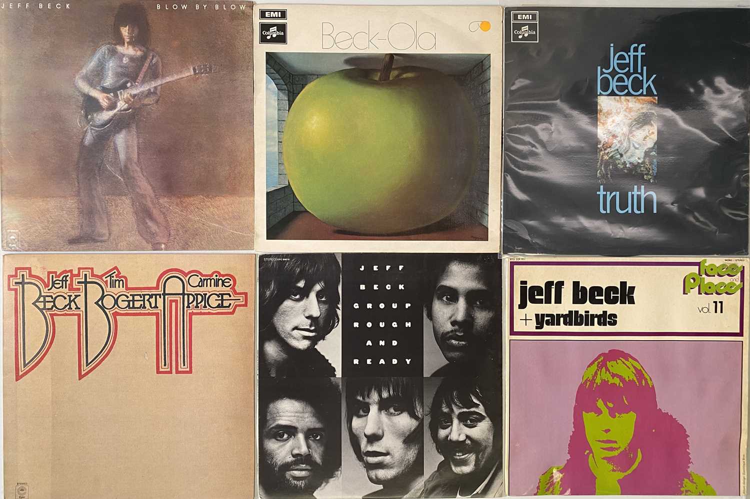 Lot 194 JEFF BECK LP/7" COLLECTION
