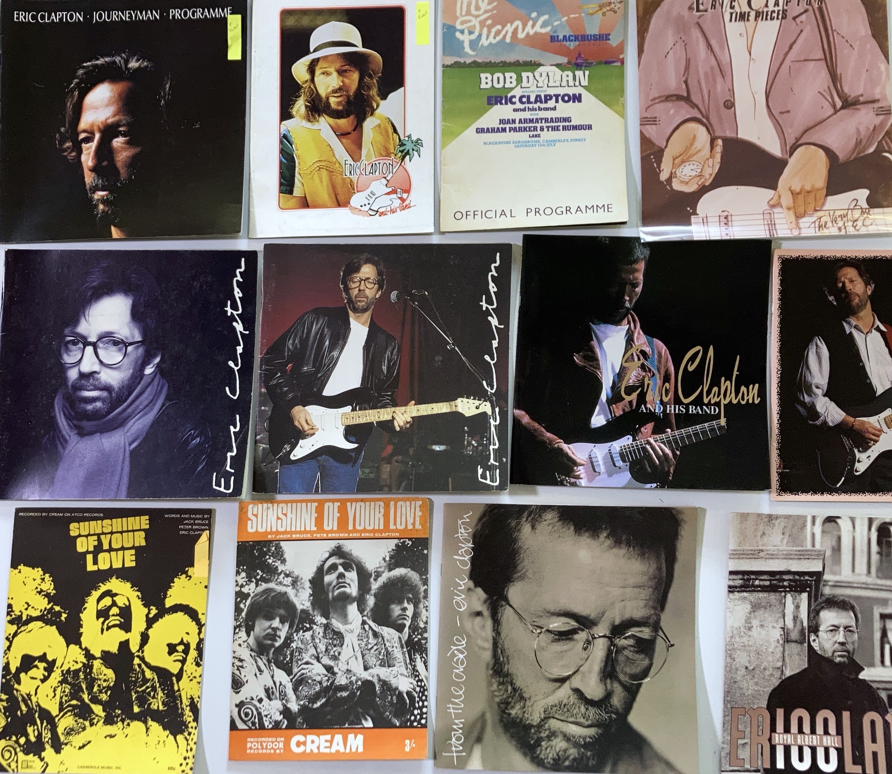 Eric Clapton、JOURNEY MAN JAPAN TOUR ポスター