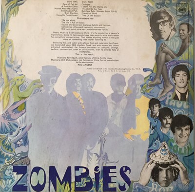 Lot 180 - THE ZOMBIES - ODESSEY AND ORACLE LP (ORIGINAL UK MONO COPY - CBS 63280)