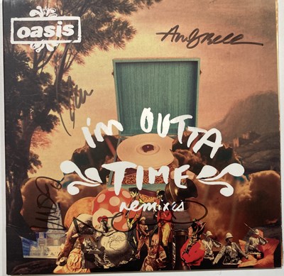 Lot 457 - OASIS- SIGNED ITEMS.