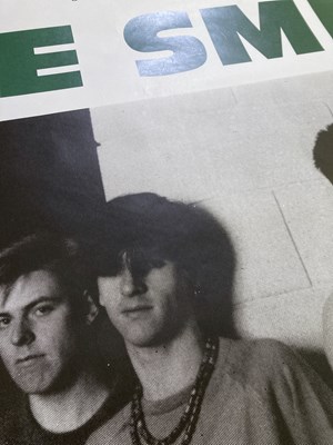 Lot 485 - THE SMITHS - 1985 MEAT IS MURDER TOUR POSTER.