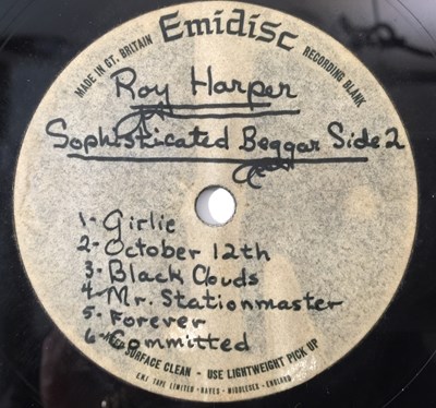Lot 216 - ROY HARPER - SOPHISTICATED BEGGAR LP - ORIGINAL UK EMIDISC RECORDING