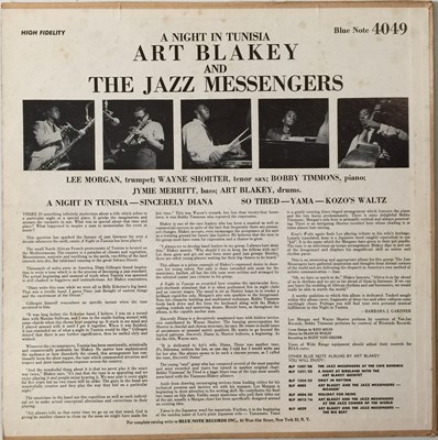 Lot 220 - ART BLAKEY & THE JAZZ MESSENGERS - A NIGHT IN TUNISIA LP (ORIGINAL US COPY - BLUE NOTE BLP 4049)