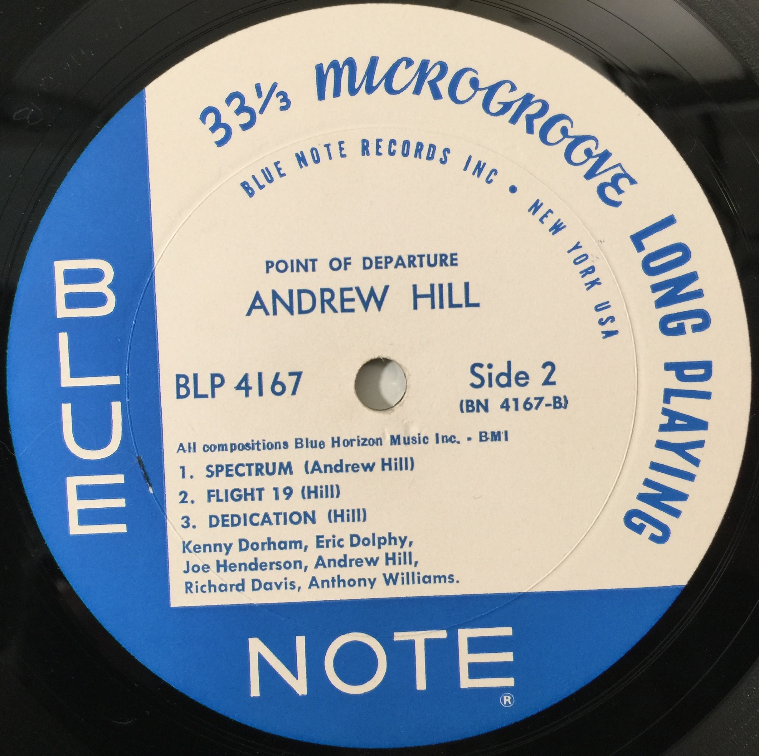 Lot 221 - ANDREW HILL - POINT OF DEPARTURE LP