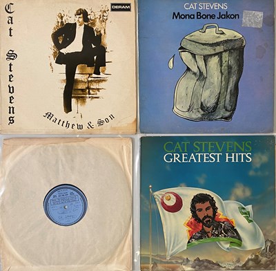 Lot 224 - CAT STEVENS - LP/7" COLLECTION (INCLUDING TEST PRESSINGS/DEMOS AND COMMERCIALLY UNRELEAED)