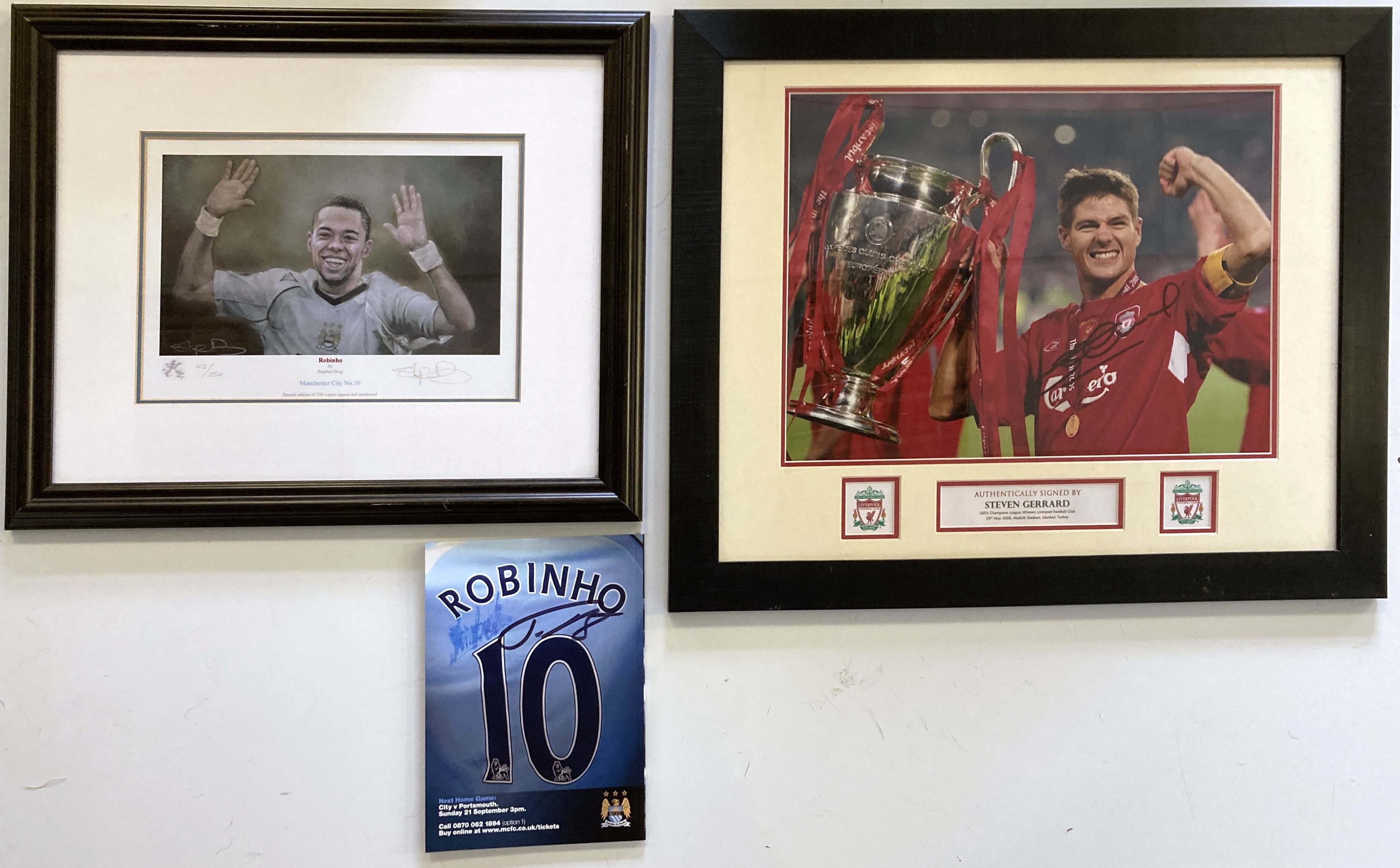 Lot 119 SPORTING MEMORABILIA INC SIGNED PHOTOGRAPHS