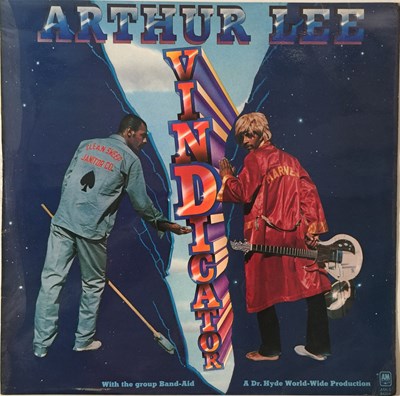 Lot 227 - ARTHUR LEE - VINDICATOR LP (ORIGINAL UK WHITE LABEL TEST PRESSING - A&M AMLS 64356)