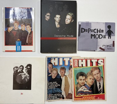 Lot 54 - DEPECHE MODE - PROGRAMMES AND PROMO ITEMS.