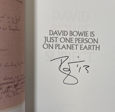 Lot 356 - DAVID BOWIE IS - LMITED EDITION V&A SIGNED BOOK.