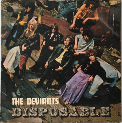 Lot 230 - THE DEVIANTS - DISPOSABLE LP (ORIGINAL UK COPY - STABLE RECORDS SLP 7001)