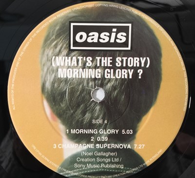 Lot 231 - OASIS - (WHAT'S THE STORY) MORNING GLORY? LP (ORIGINAL UK COPY - CREATION CRE LP 189)