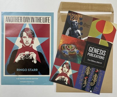Lot 510 - RINGO STARR - ANOTHER DAY IN THE LIFE GENESIS PUBLICATIONS.