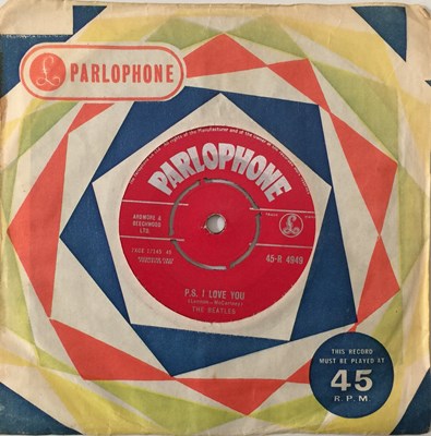 Lot 693 - THE BEATLES - LOVE ME DO - 45-R 4949 - 7" RARITY