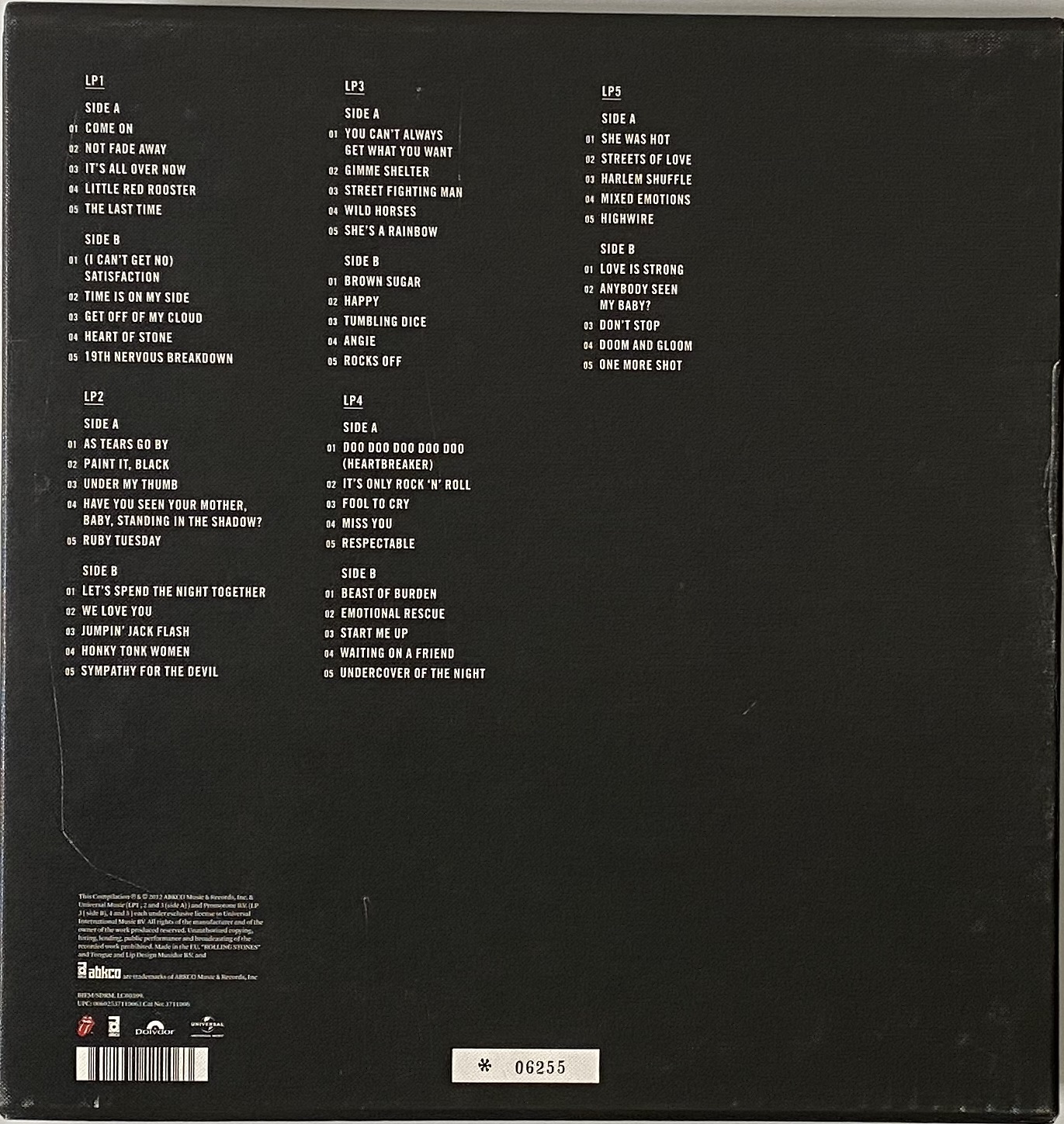 G And R Box Set Lot 242 - THE ROLLING STONES - GRRR! - BOX SET