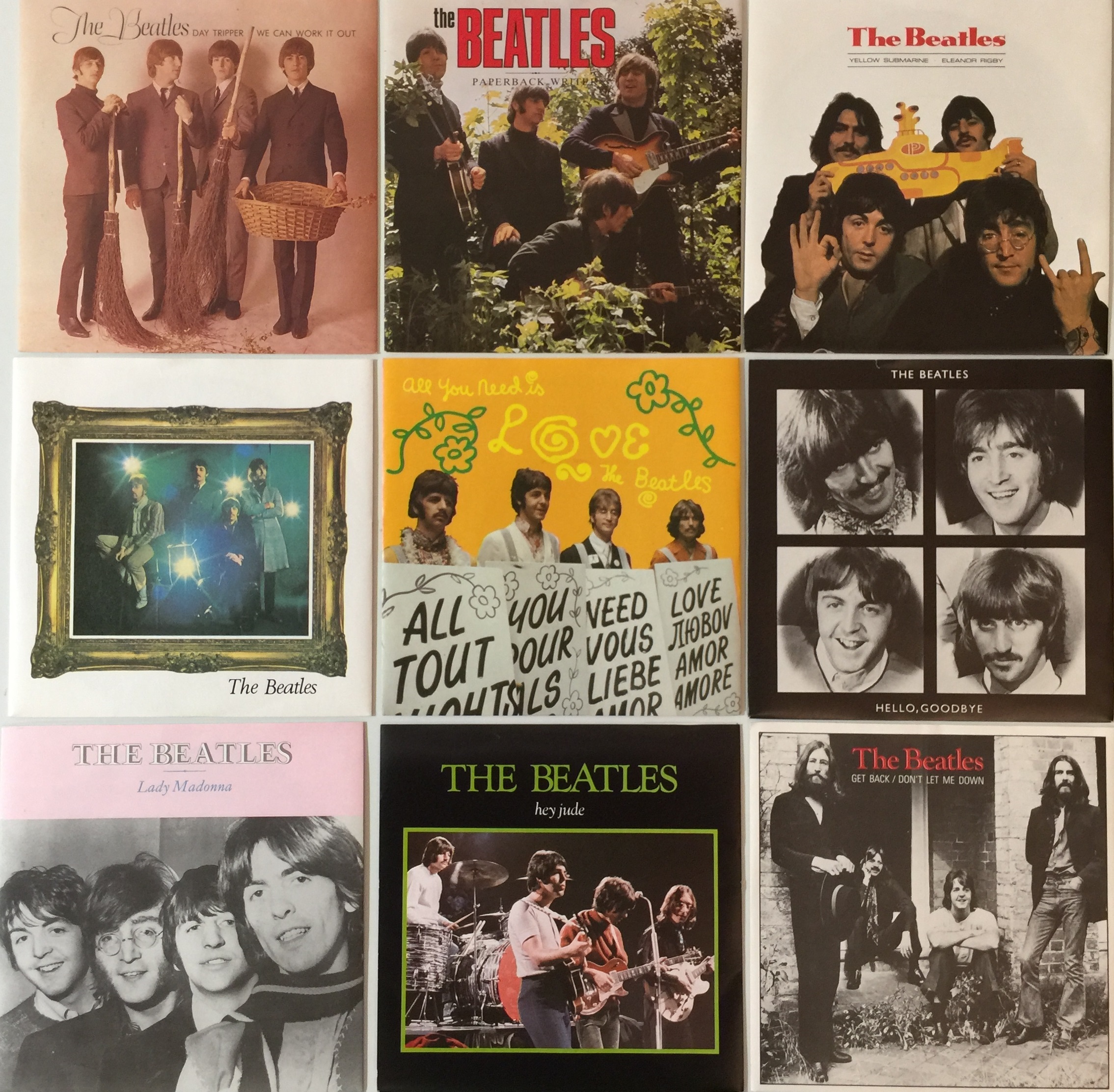 Lot 27 - THE BEATLES - THE BEATLES SINGLE COLLECTION