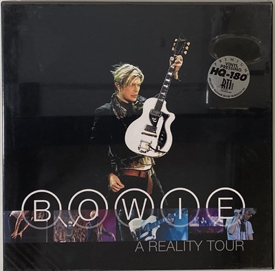 Lot 245 - BOWIE - A REALITY TOUR - BOX SET RARITY - SEALED US PRESSING