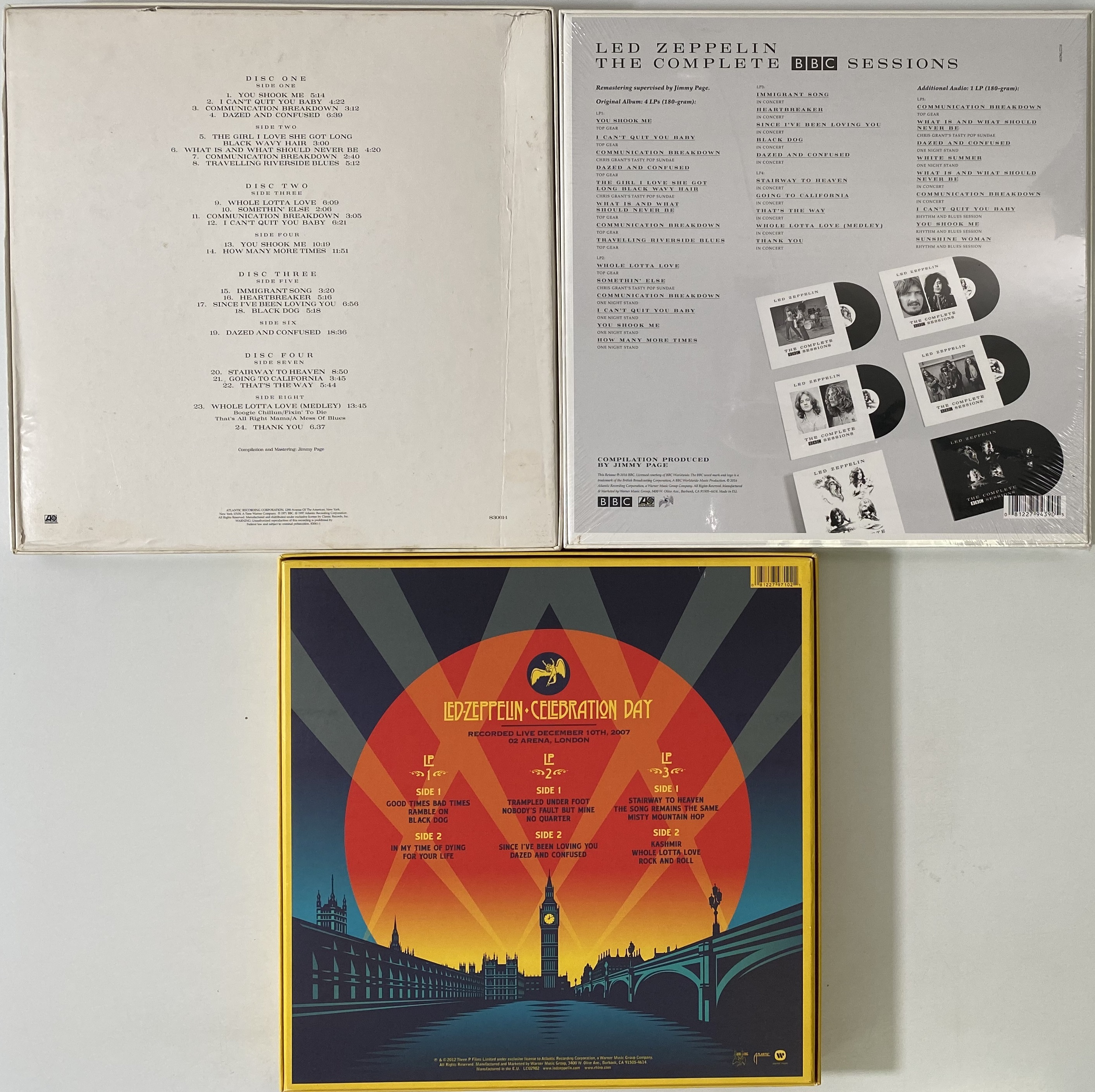 Lot 246 - LED ZEPPELIN - BOX SET RARITY BUNDLE