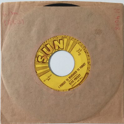 Lot 254 - ELVIS PRESLEY - MYSTERY TRAIN 7" (ORIGINAL US SAMPLE SUN 223 COPY - SUPERB CONDITION)