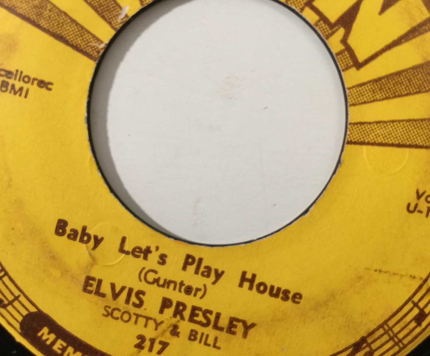 Lot 257 - ELVIS PRESLEY - BABY LET'S PLAY HOUSE 7