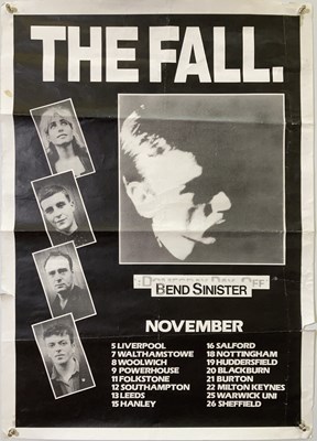 Lot 279 - THE FALL - 1986 TOUR POSTER.