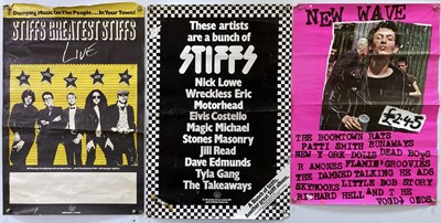 Lot 281 - STIFF RECORDS / NEW WAVE COMPILATION POSTER.