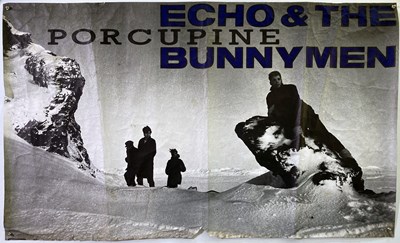 Lot 282 - ECHO AND THE BUNNYMEN POSTERS.