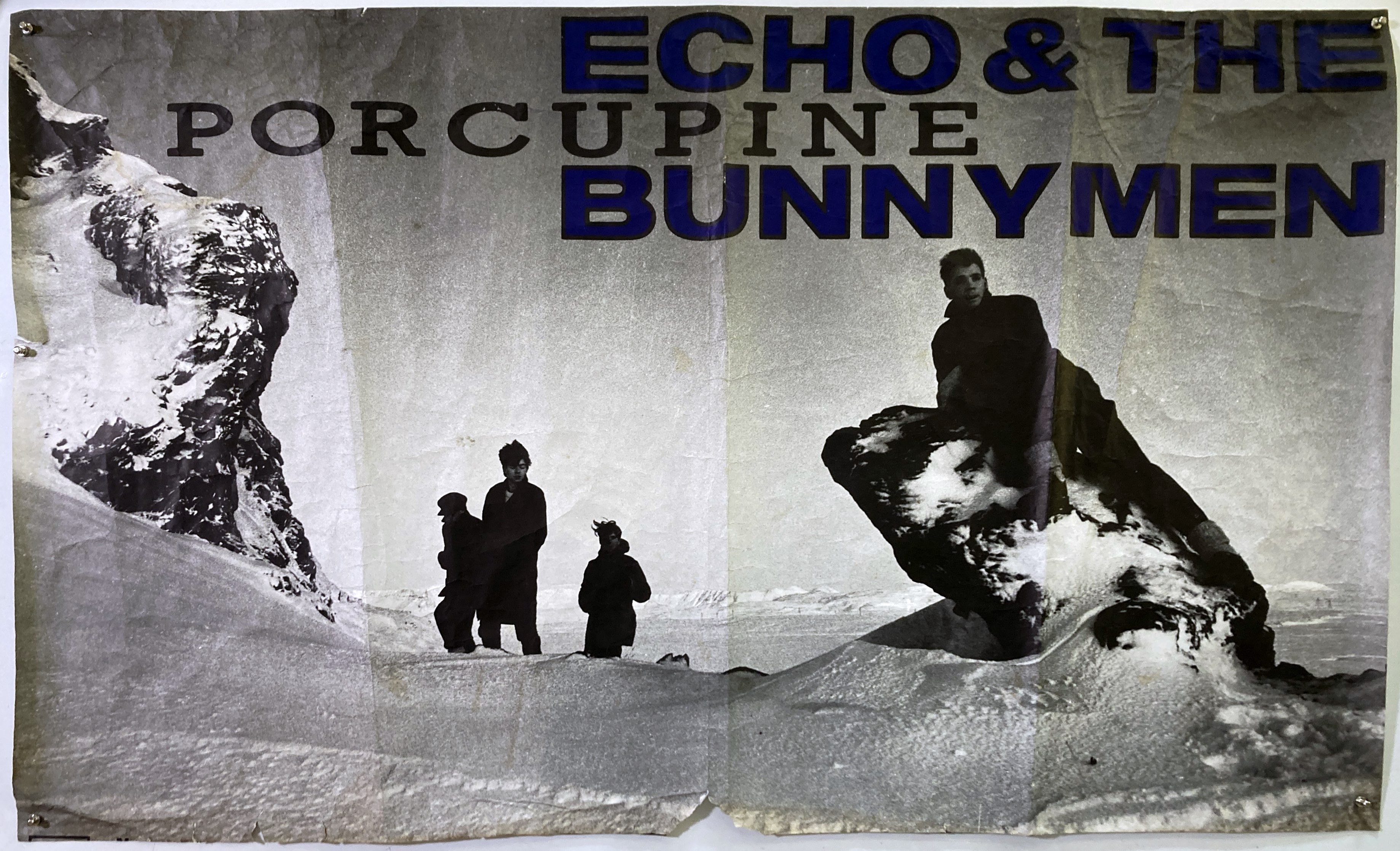 Lot 282 ECHO AND THE BUNNYMEN POSTERS.