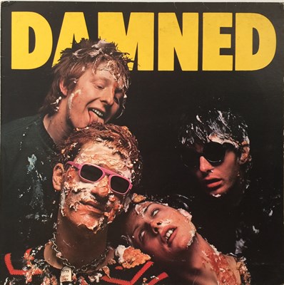 Lot 264 - THE DAMNED - DAMNED DAMNED DAMNED LP - ORIGINAL EDDIE & THE HOT RODS SLEEVE (SEEZ 1)