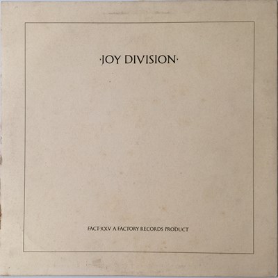 Lot 266 - JOY DIVISION - CLOSER LP (ORIGINAL UK TRANSLUCENT RED VINYL COPY - FACT 25)