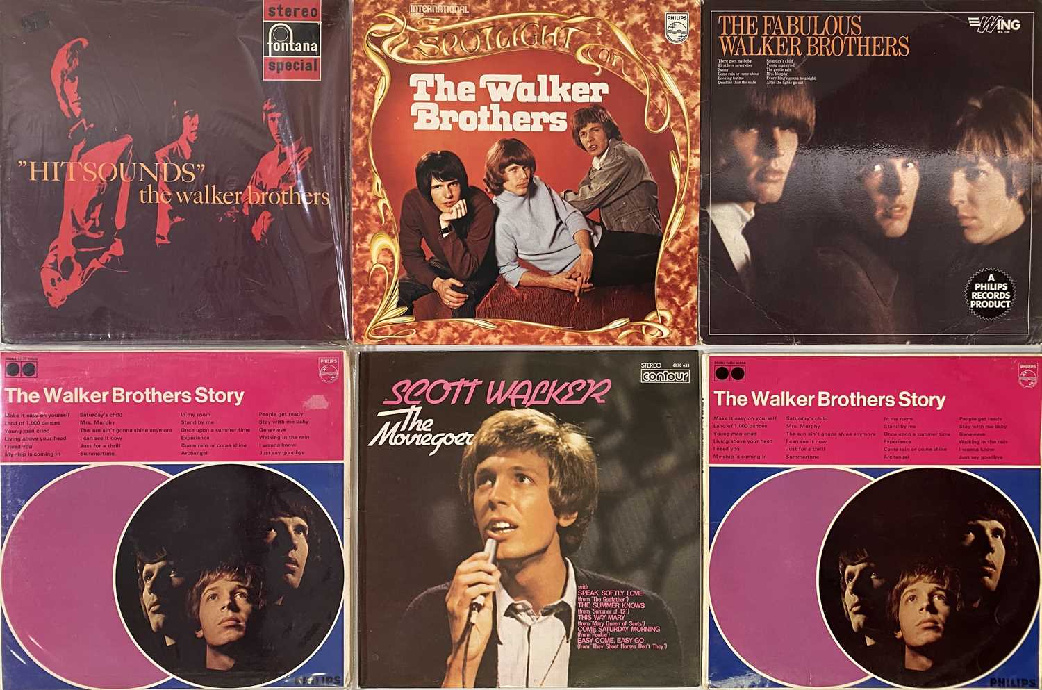 Lot 700 WALKER BROTHERS LP COLLECTION