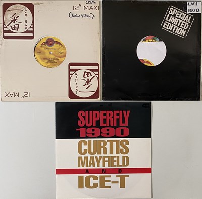 Lot 702 - CURTIS MAYFIELD - LP & 12" COLLECTION