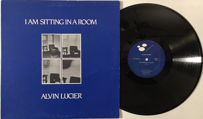 Lot 277 - ALVIN LUCIER - I AM SITTING IN A ROOM LP (ORIGINAL US COPY - LOVELY MUSIC LTD VR 1013)