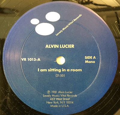 Lot 277 - ALVIN LUCIER - I AM SITTING IN A ROOM LP