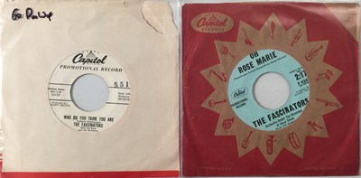 Lot 186 - THE FASCINATORS - 7" CAPITOL PROMO RARITIES